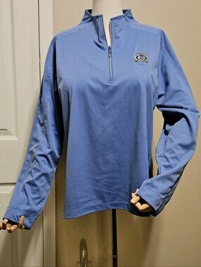 Greg Norman Collection Light Blue Women's 1/4 Zip Jacket XL.
